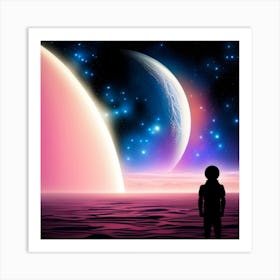 Cosmic understanding Art Print