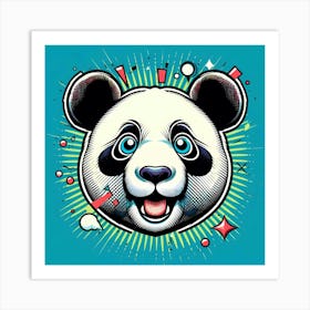 Panda Bear 11 Art Print