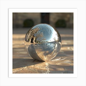 Mirrored Ball 5 Art Print