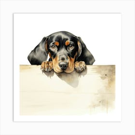 Dachshund 9 Art Print