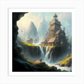 Fantasy Painting Art Print