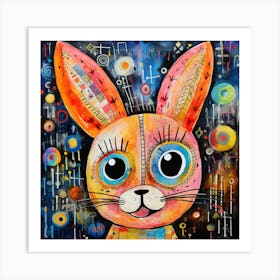 Zodiac Signs - Rabbit Art Print