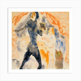 Dancers 2 Art Print