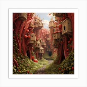 City Of Trees 1 Art Print