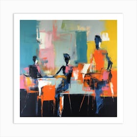 Business Meeting In The Office 14 Art Print