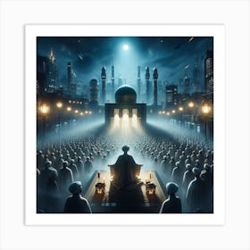 Islamic Mosque 5 Art Print