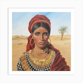 Egyptian Woman Art Print