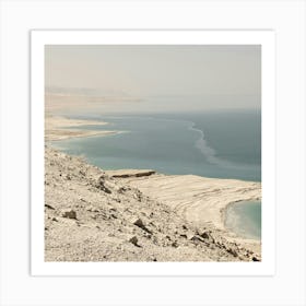 Dead Sea - Dead Sea Stock Videos & Royalty-Free Footage Art Print