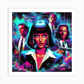 Pulp Fiction 3 Art Print