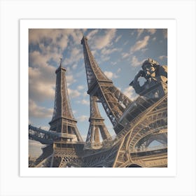 Eiffel Tower Art Print