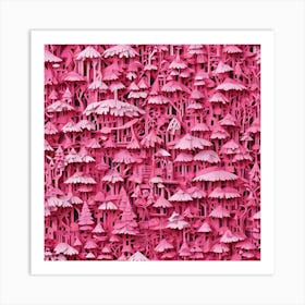 'Paper Forest' Art Print