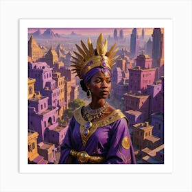 Egyptian Queen Art Print