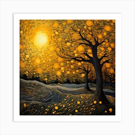 Starry Night 23 Art Print