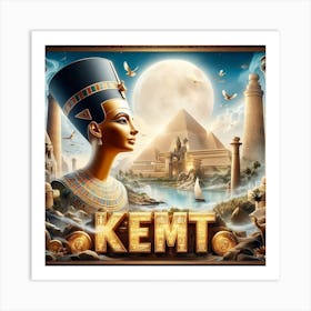 Egyptian Queen 2 Art Print