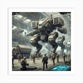 Tactical Corps Iron Commonwealth Art Print