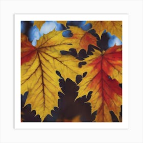 Autumn Leaves 5 Art Print