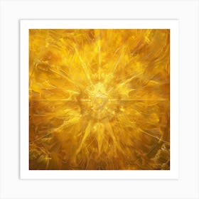 Solar Plexus Chakra (Manipura) 3 Art Print