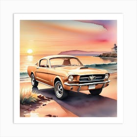 Car Art 77 Art Print