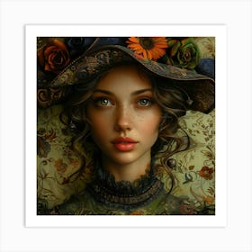 Victorian Girl 2 Art Print