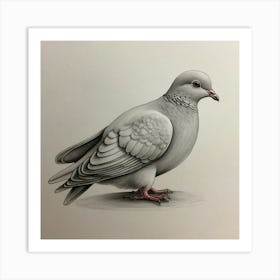 Pigeon Art Print