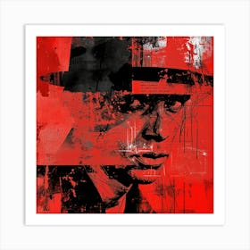 Man In A Hat 7 Art Print