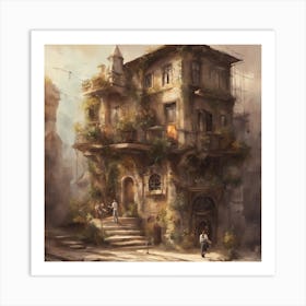 Fantasy House Art Print