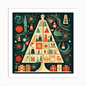 Christmas Tree 22 Art Print