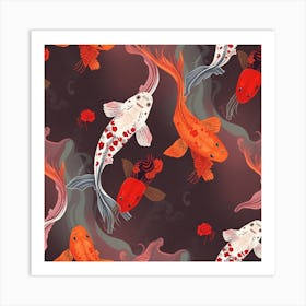 Koi Fish 103 Art Print