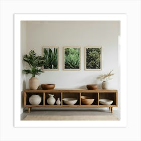 Three Framed Prints Art Print