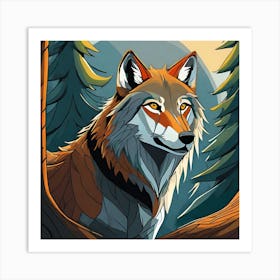 Firefly Wolf Pack Amry Portrait Min Size 1024px X 1024px 36413 Art Print