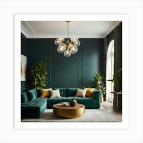 Modern Living Room 111 Art Print