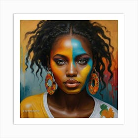African Woman 5 Art Print