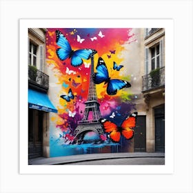 Paris Eiffel Tower 57 Art Print