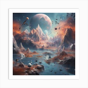 Dystopian World 1 Art Print