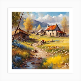 Country Road 2 Art Print