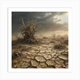 Dry Land 41 Art Print