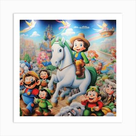 Nintendo'S Kingdom Art Print