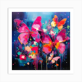 Butterflies Art Print