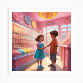 Sweet Shop Art Print