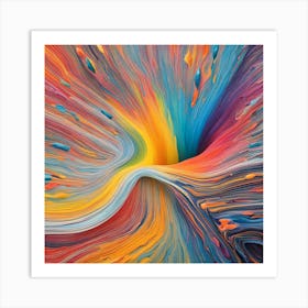 Abstract Painting 5 Art Print