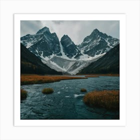 Mountains Stock Videos & Royalty-Free Footage Art Print