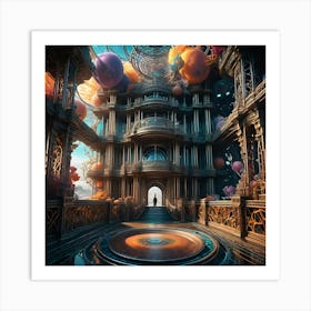 Metaphysics In 4d 7 Art Print