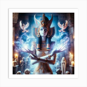 Egyptian Goddess 8 Art Print