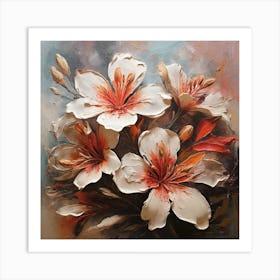 Alstroemeria 1 Art Print