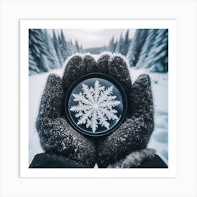 Snowflake Art Print