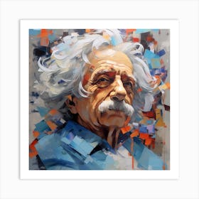 Albert Einstein Art Print