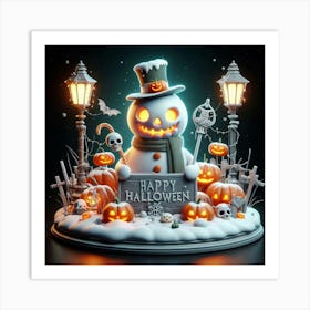 Happy Halloween 11 Art Print