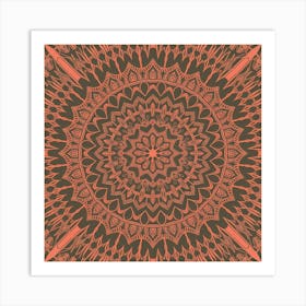 Mandala Pattern Art Print