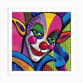 Clown 2 Art Print