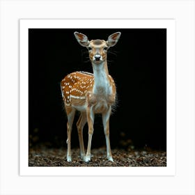 Cute Fawn 1 Art Print